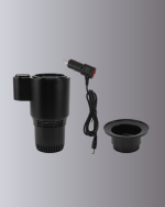 Dijital Ekranlı Akıllı Bardaklık Araç İçi Termal Isıtıcı Soğutucu - Görsel 4