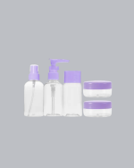 Seyahat Banyo Seti 5 Parça Şeffaf Taşıma Çantalı 30 ml - Görsel 3