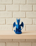 Fantastik Tasarım Ejderha Biblo 12 cm Hediyelik Ev Ofis Aksesuarı - Görsel 2