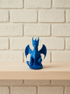 Fantastik Tasarım Ejderha Biblo 12 cm Hediyelik Ev Ofis Aksesuarı