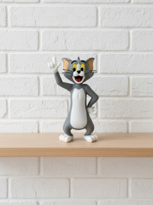 22 cm Tom Figürü Çizgi Karakter Biblo Koleksiyonluk Dekoratif Obje