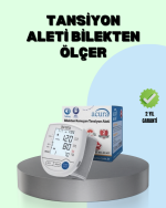 Dijital Bilek Tansiyon Aleti Çift Güç Kaynaklı HD Ekranlı - Görsel 2