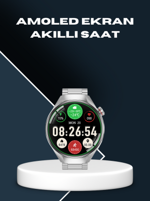 Akıllı Saat Bluetooth Görüşme Destekli – Spor, Sağlık ve Bildirim Özellikli