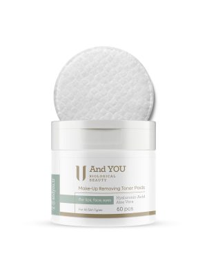 And You MAKE-UP REMOVING TONER PADS - Makyaj Temizleyici Tonik Ped (60 lı)