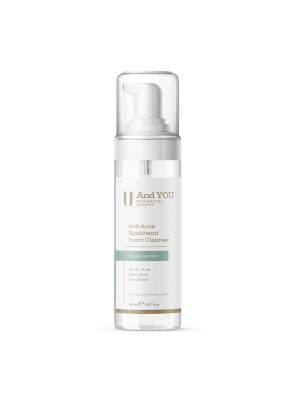 And You Anti Acne Blackhead Foam Cleanser - Sivilce Ve Siyah Nokta Önleyici Köpük Temizleyici 150 ML