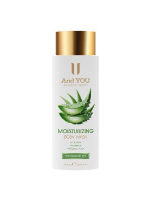 And You Body Wash Moisturizing - Duş Jeli Nemlendirici 400 ml