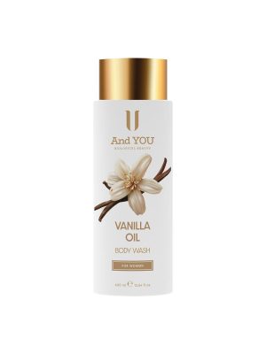 And You Body Wash (Vanilla Oıl) Duş Jeli Vanilyalı 400 ml