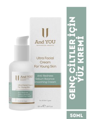 And You Ultra Facial Cream For Young Skın - Genç Ciltler İçin Yüz 50 ml