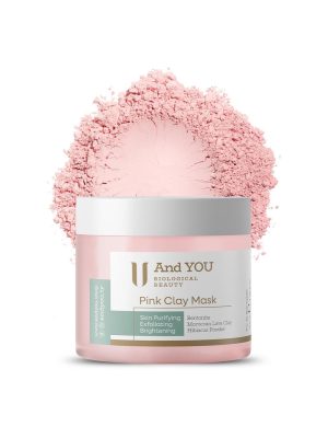 And You PINK CLAY MASK - Pembe Kil Maskesi 100 gr