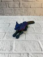 Hareketli Kurt Rainbow dekoratif esnek figür 10x24 cm - Görsel 3