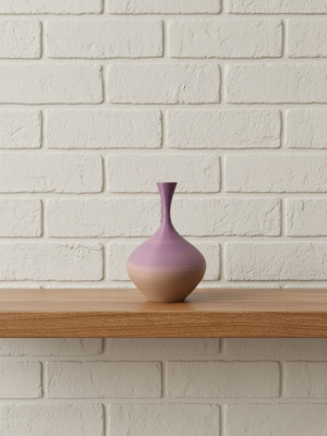 Mini Rainbow Dekoratif Vazo 8 cm Renk Geçişli Modern Tasarım