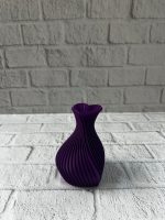 Kalpli Mor Mini Vazo 5 cm Dekoratif Masa Üstü Aksesuar - Görsel 3