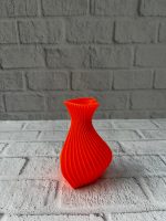 11 cm Turuncu Kalp Formlu Mini Vazo Estetik Dekoratif Obje - Görsel 3