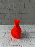 Kalpli Turuncu Dekoratif Vazo 11 cm Modern Şık Masaüstü Aksesuar - Görsel 2