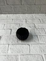 Mini Siyah Dekoratif Saksı 5 cm Modern Masaüstü Bitki Saksısı - Görsel 4