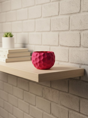 Küçük Boy Mor Saksı 5 cm Şık ve Minimal Dekoratif Tasarım