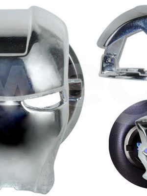 IRON MAN START STOP KORUYUCU KAPAK GÜMÜŞ METAL KROM
