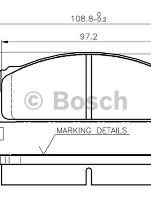 FREN BALATASI ÖN [ TOFAŞ M124, M131, DOĞAN, KARTAL, ŞAHİN S-SL-SLX ]