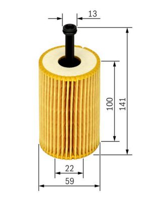 YAĞ FİLTRESİ [ PEUGEOT 106 , 206 , 306 , 307 , CİTROEN C3 ]