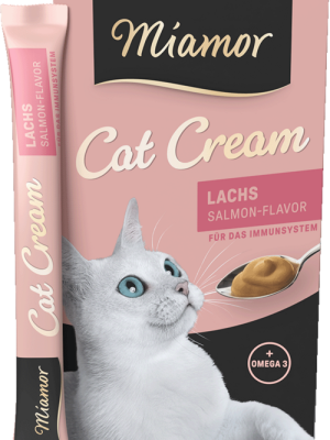 MIAMOR CREAM SOMONLU KEDI ÖDÜLÜ 6 X 15 GR X 3 ADET
