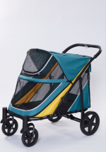 Tommy Evcil Hayvan Arabası Turkuaz 112*65*100cm Max 40kg - Görsel 2