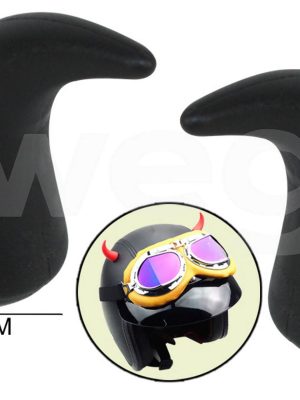 DİREKSİYON VE KASK ÜSTÜNE TAKILAN BOYNUZ APARATI SİYAH