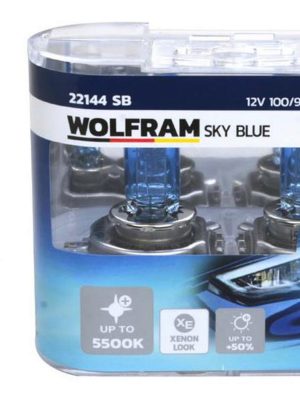 AMPUL 12V H4 100/90 P43t SKY BLUE BEYAZ IŞIK