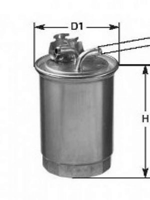 YAKIT FİLTRESİ (VW CADDY II 1.9 TDI - POLO III 1.9 T) 95-04