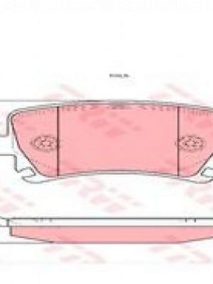 FREN BALATASİ ARKA [ VOLKSWAGEN GOLF V , PASSAT , CADDY , AUDİ A3 , A4 2005- ]