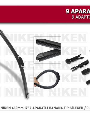 SİLECEK 430mm 9 APARATLI BANANA TİP