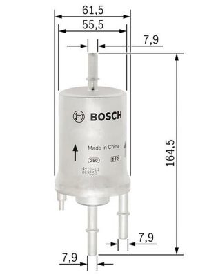 YAKIT FİLTRESİ [ AUDI A1 A3 TT; SEAT ALTEA IBIZA V LEON TOLEDO III; SKODA, FABIA, OCTAVIA PRAKTIK ROOMSTER SUPERB YETI; VOLKSWAGEN CADDY III, EOS GOLF PLUS GOLF V GOLF VI JETTA III ]