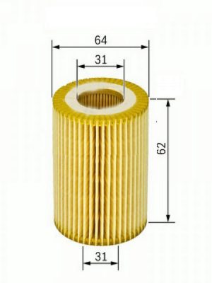 YAĞ FİLTRESİ (POLO IV - SKODA FABİA - SEAT CORDOBA III -)