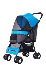 Tommy Evcil Hayvan Arabası Mavi 67*47*98cm Max 15kg - Görsel 3