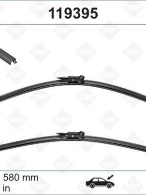 SILECEK SUPURGESI TAKIMI 650mm / 580mm MERCEDES W169 W414 SWF