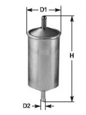 BENZİN FİLTRESİ [ RENAULT 19 I 1.7/1.8 16V 1988-1999, R19 II 1.4/1.7/1.8/1.8 16V 1992-1995, R21 1.7/2.0/2.2 1986-1994, CLIO I 1.2/1.4/1.8/1.8 16V 1990-1998 ]