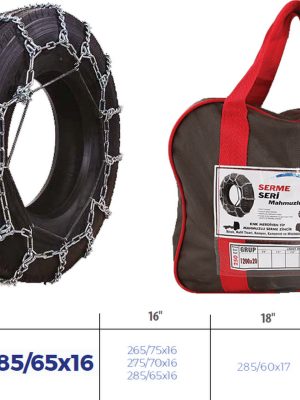 PATİNAJ ZİNCİRİ MİNİBÜS VE KAMYONET SERME 285/65x16 VW VOLT