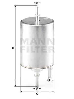 YAKIT FİLTRESİ AUDI A6 (4F/C6) 5.2 FSI V10 435HP 06/06-09/11