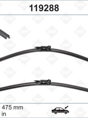 SILECEK ON TAKIM 600 mm 475 mm BMW E90 E92 E93 F30 G22 G23 E84 AUDI A3 RENAULT KOLEOS I MERCEDES W176 C117 X156 SWF