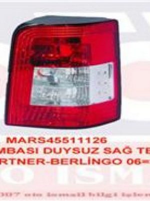 STOP LAMBASI SAĞ [ PEUGEOT PARTNER TEK KAPI 2006 ]