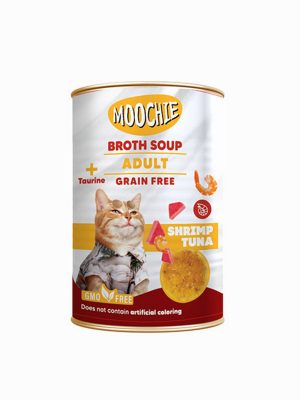 MOOCHIE ET SUYU ÇORBA KARIDES TON B.YET.KEDI 135ML X 6 ADET