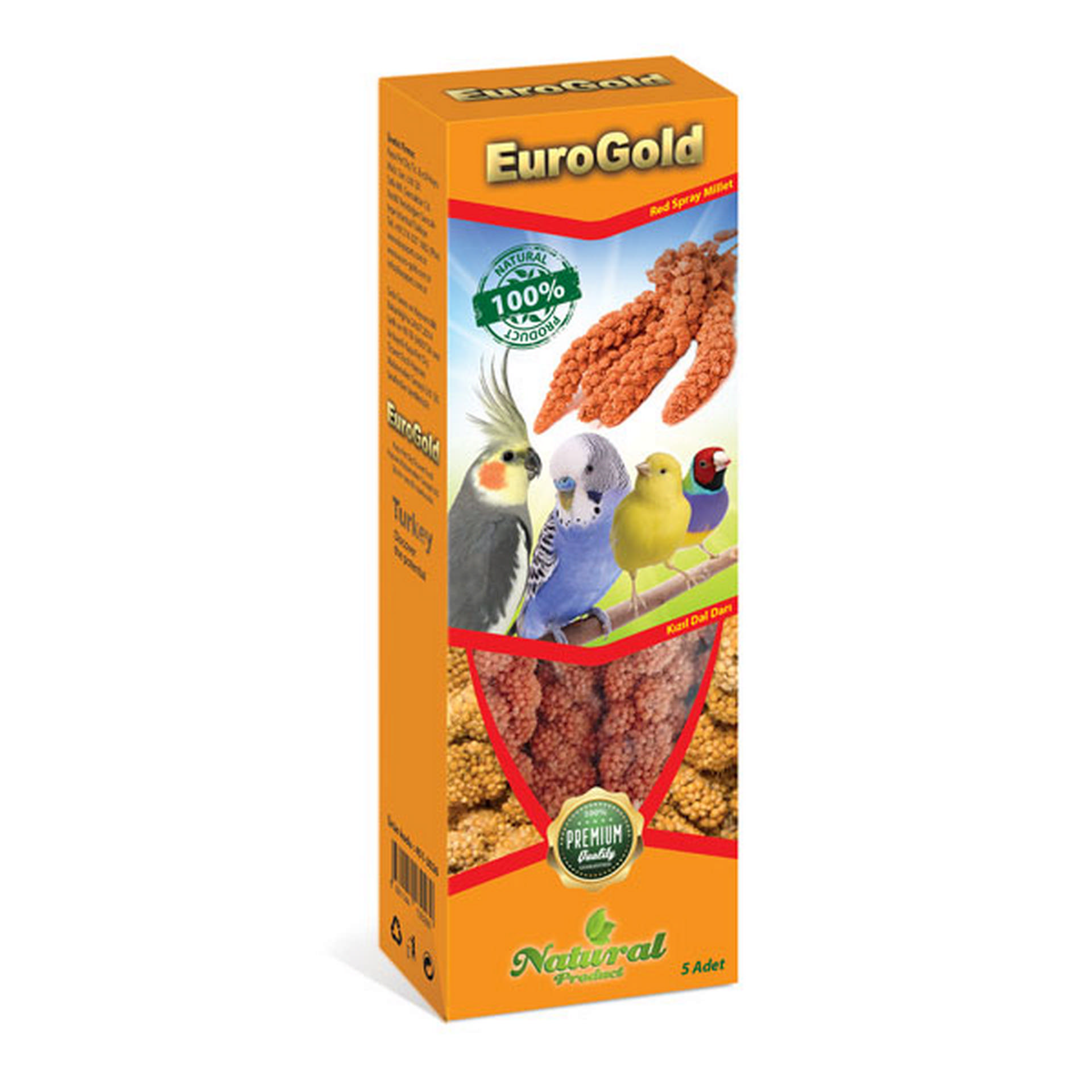 451-3026.jpg EUROGOLD KIZIL DAL DARI 5 LI X 2 ADET - Görsel 1