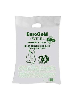 EUROGOLD WILD KEMIRGEN İÇIN EMICI ÇAM PELETLERI 5 LT X 2 ADET