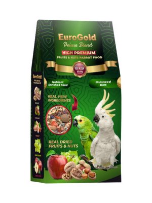 EUROGOLD DELUXE PAPAĞAN FRUITS-NUTS 650 GR X 2 ADET