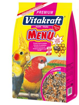 VITAKRAFT MENU PARAKET YEMI 1000 GR X 1 ADET