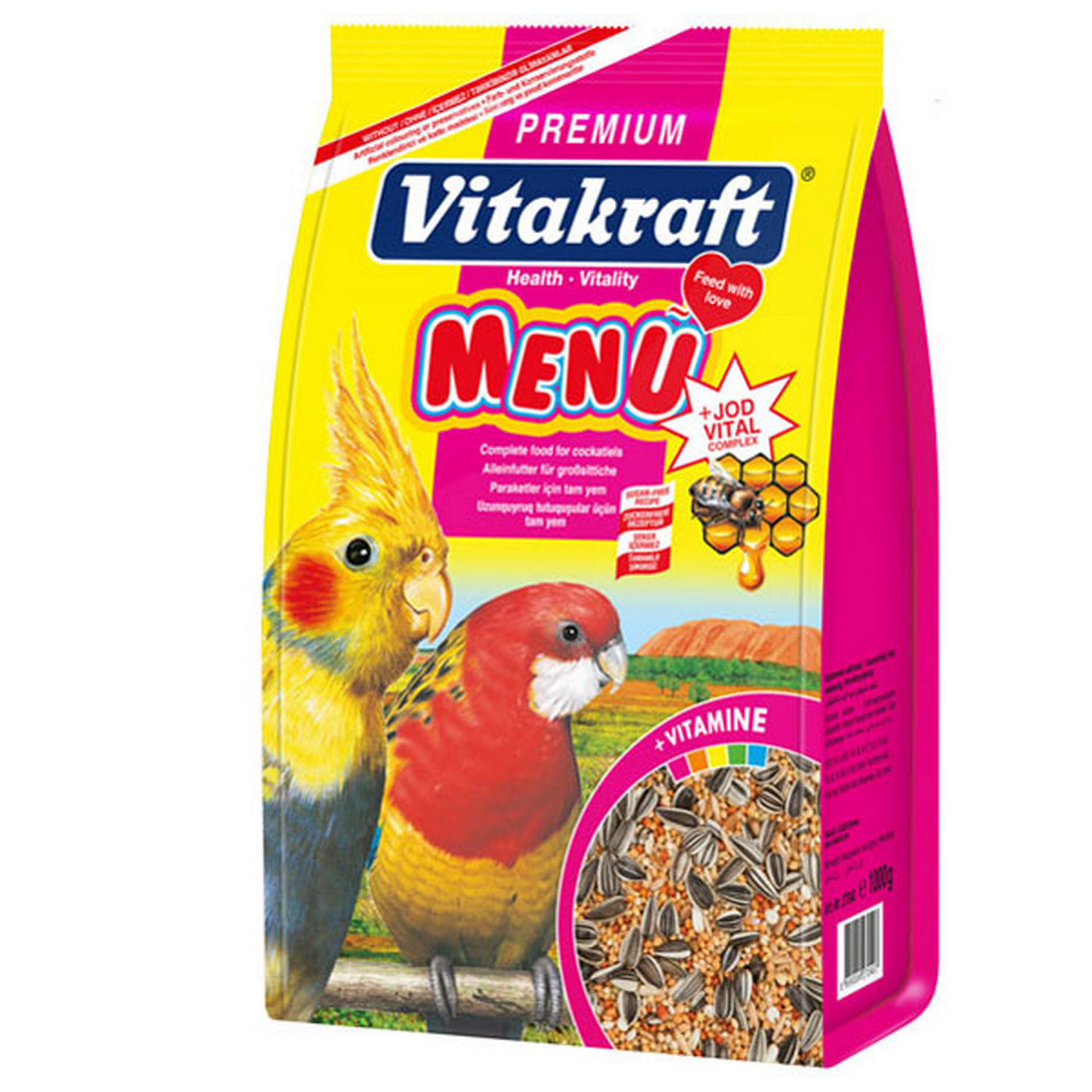 460-27030.jpg VITAKRAFT MENU PARAKET YEMI 1000 GR X 1 ADET - Görsel 1