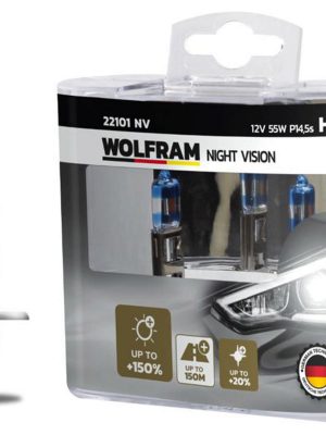 AMPUL 12V H1 55 P14.5s NIGHT VISION 150 FAZLA 20 BEYAZ IŞIK