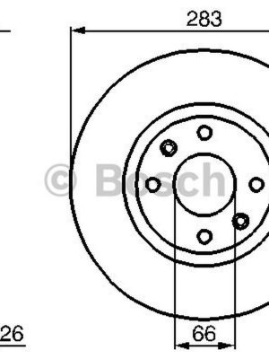 FREN DİSKİ HAVA KANALLI ÖN BÜYÜK [ CITROEN BERLINGO, C3-C4-C5-DS3-DS4-XSARA, PEUGEOT 206-207-307-308-1007-3008-5008-PARTNER ]