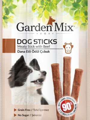 GARDENMIX DANA ETLI KÖPEK STICK ÖDÜL 3 X 11 GR X 4 ADET
