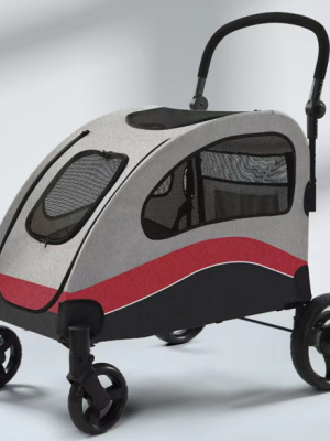 Tommy Evcil Hayvan Arabası Kırmızı 90*73*108cm Max 60kg