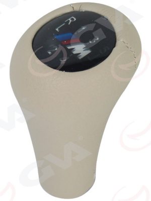 VİTES TOPUZU BMW M POWER 5 VİTES IŞIKLI E30 E34 E36 E39 E46 E60 E90 E92 BEJ DERİ